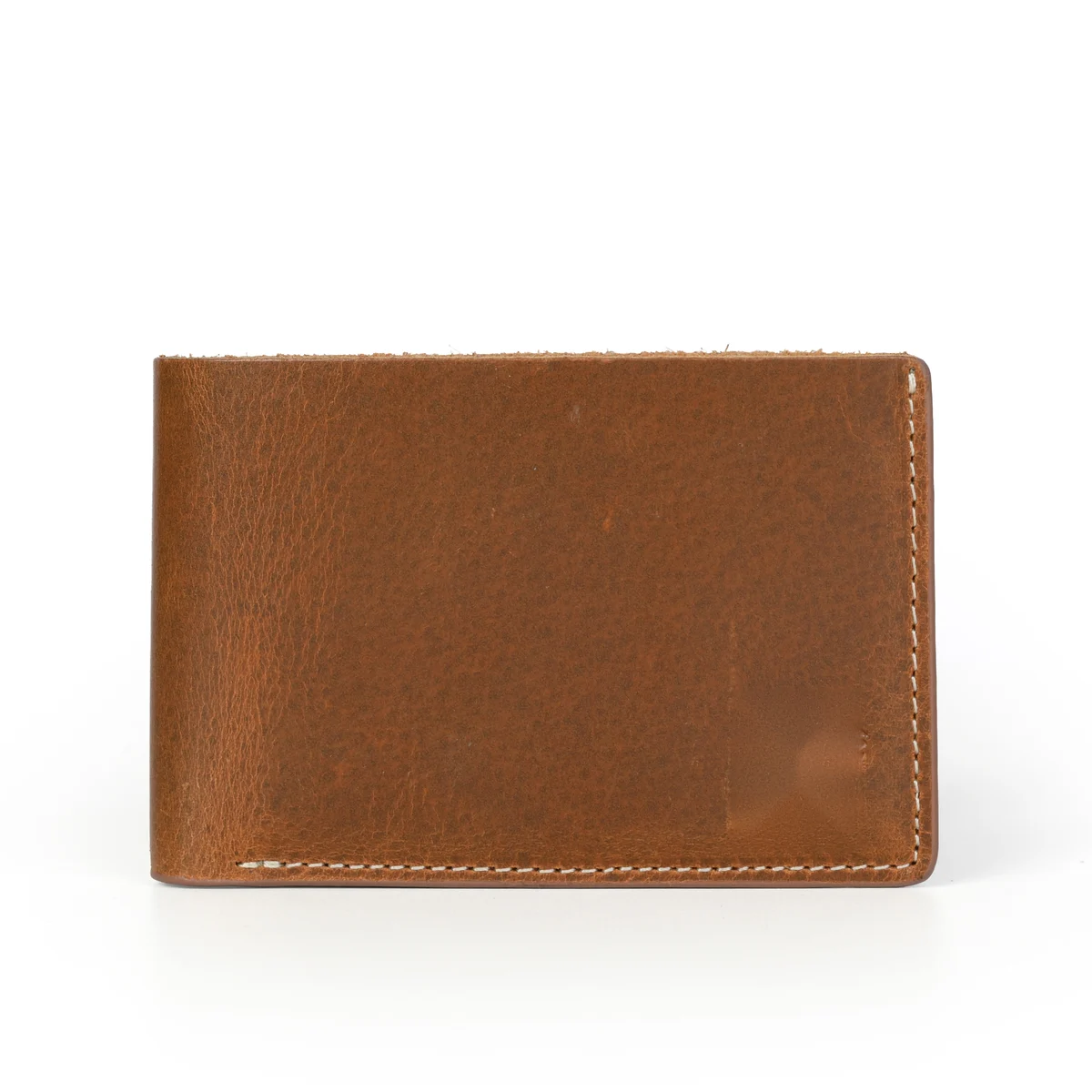 Raw Slim Bifold – Tan – genuine leather, wholesale from Charlie International India